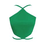 کراپتاپ زنانه مدل پشت گره ای