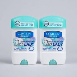 ژل شفاف ضد تعریق زنانه کامان مدل Long Lasting حجم 75 میلی لیتر بسته 2 عددی