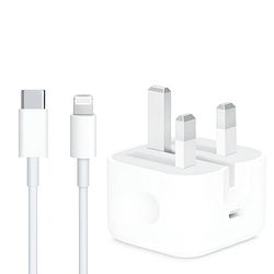 شارژر دیواری 25 وات مدل 25w - 14 PRO MAX به همراه کابل لایتنینگ