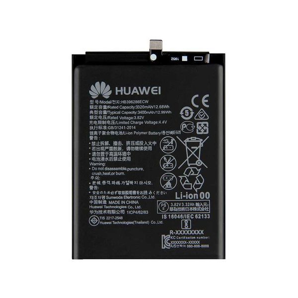 باتری موبایل آنر 10/P SMART 2020 /Lite / P20 / P SMART 2019 هوآوی مدل HB396285ECW
