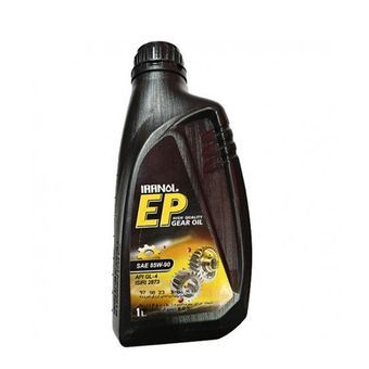 روغن دنده خودرو ایرانول SAE 85W-90 حجم 1000 میلی لیتر