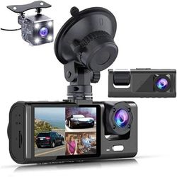 دوربین ثبت وقایع خودرو 3 لنز وای فای مدل C309