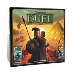 بازی فکری مدل دوئل duel 7wonders به همراه افزونه پنتئون