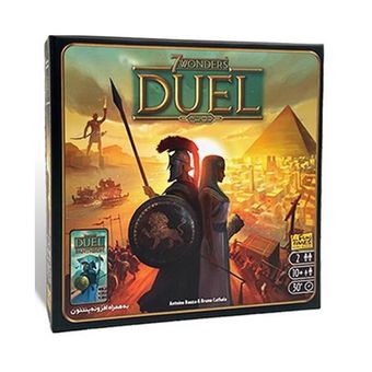 بازی فکری مدل دوئل duel 7wonders به همراه افزونه پنتئون