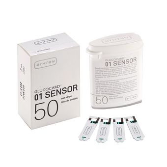 نوار تست قند خون 01 Gluococard sensor Arkary