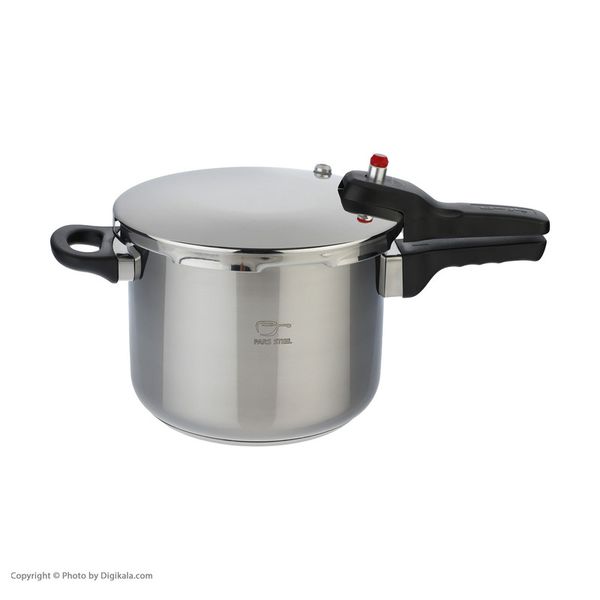 زودپز پارس استیل مدل کف سه لایه گنجایش 6 لیتر
