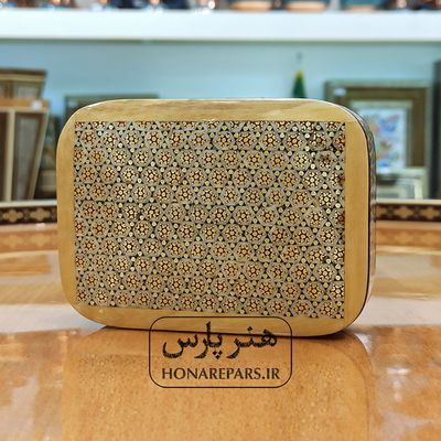 جعبه خاتم کاری اعلاء هنرپارس