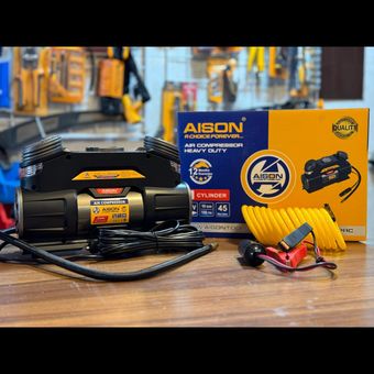 کمپرسور باد فندکی آیسون مدل AI-C2121 دوسیلندر فشار سنگین