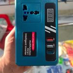اینورتر هوشمند چندمنظوره | مبدل باتری به 220 ولت با 4 USB و چراغ LED