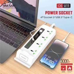 چندراهی پاورسوکت Onesam مدل OS-U11 توان 3000W