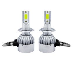لامپ هدلایت خودرو مدل C6 H7 بسته دو عددی