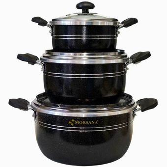 سرویس قابلمه گرانیتی 6 پارچه مرسانا مدل M262422