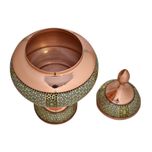 شکلات خوری خاتم کاری مسی کد 25