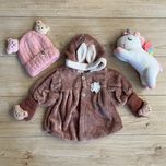 پالتو دخترانه مدل خرگوشی