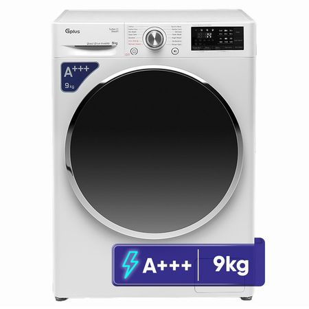 ماشین لباسشویی 9 کیلوگرم اتوماتیک جی پلاس مدل GWM-R909W