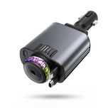 شارژر فندکی خودرو W&O مدل Starlight پنج کاره با رایحه افشانی و نورپردازی