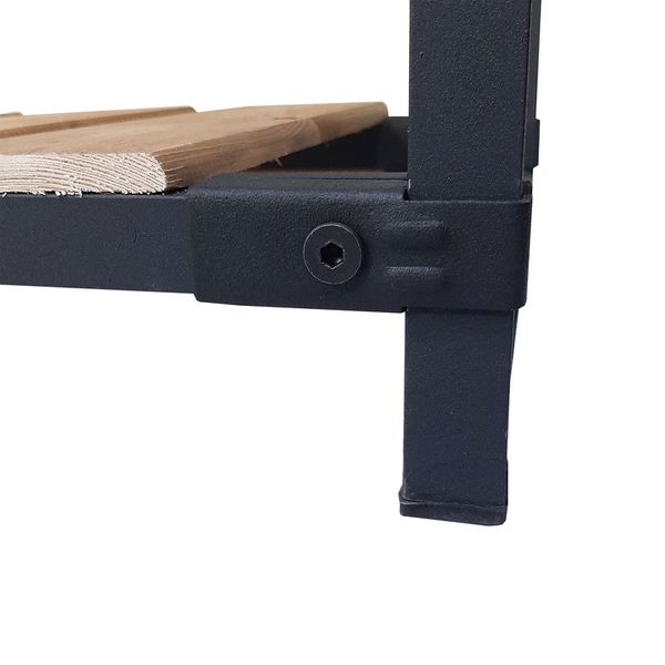 رگال لباس و طبقه فلز و چوب مدل بهار