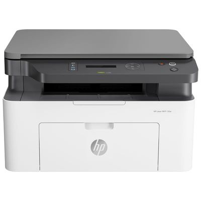 «پرینتر چندکاره لیزری اچ‌پی مدل Laser MFP 135w وایرلس (Wi-Fi) با قابلیت چاپ، کپی و اسکن - مناسب برای استفاده خانگی و اداری»