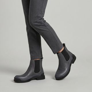 نیم بوت زنانه چرم مشهد مدل J2680-002