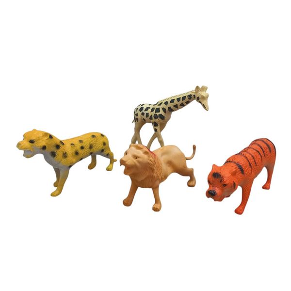 فیگور مدل حیوانات وحشی مجموعه 4 عددی