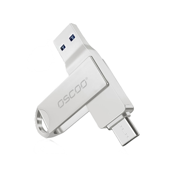 فلش مموری USB 3.1 & USB-C اسکو مدل Oscoo CU-002 ظرفیت 64 گیگابایت