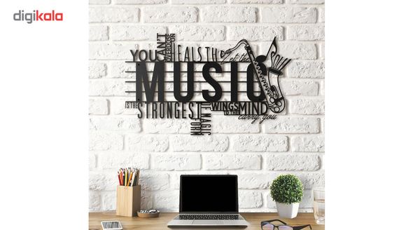 استیکر چوبی آتینو طرح Music