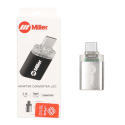 تبدیل Miller OTG USB To Type-C مدل MO-208 - نقره ای (گارانتی 6 ماه پارتیان پایا)