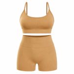 ست نیم‌تنه و شلوارک ورزشی زنانه مدل GS-M-175294