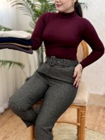 بلوز یقه اسکی چری 2749