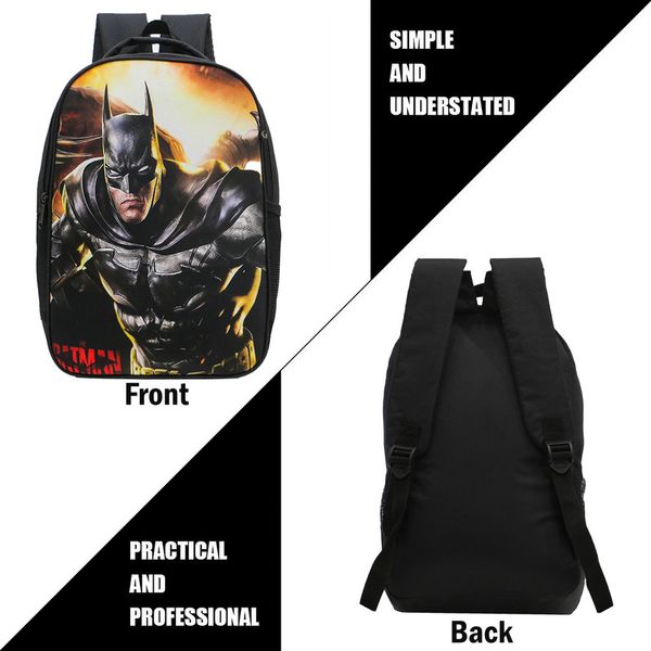 کوله پشتی مدل BATMAN - 150030 به همراه جامدادی
