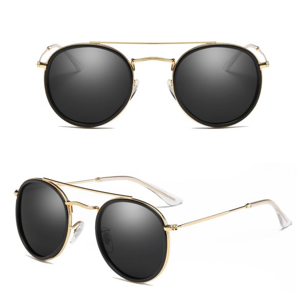 عینک آفتابی گرد مدل 0915 Amber Obsidian