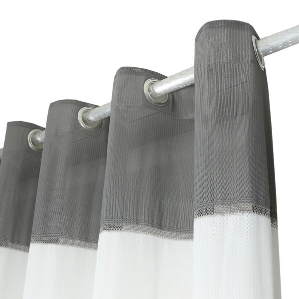 پرده تیکو دکو مدل کتان هرینگ ژور دار شش چین سایز 225x275 سانتیمتر