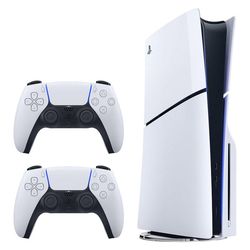 کنسول بازی سونی مدل PlayStation .5 Slim ظرفیت یک ترابایت ریجن 2016A اروپا به همراه دسته اضافی