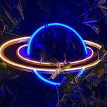 چراغ نئونی دیواری طرح سیاره کد 02