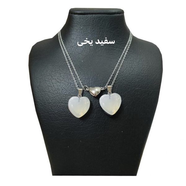 گردنبند قلب سنگی