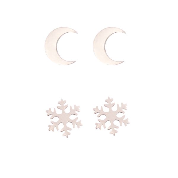 گوشواره زنانه کد GO1262 مجموعه دو عددی*923