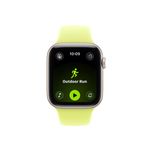 ساعت هوشمند 44 میلی متری اپل مدل SE 3 Aluminum Case با بند سیلیکونی