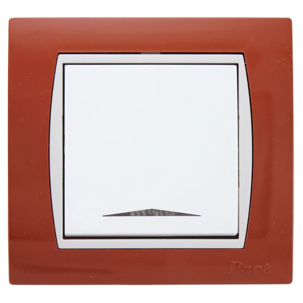 کلید تک پل پارت الکتریک مدل آذین کد 5001W4011