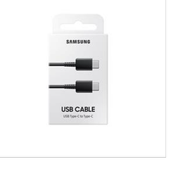 کابل دوسر USB-C سامسونگ مشکی فست یکمتریSamsung USB-C to USB-C Cable