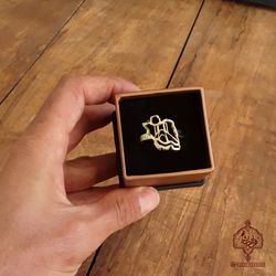 انگشتر ایران ( برج آزادی) برنجی