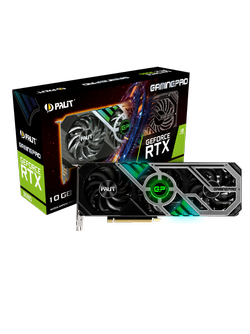 کارت گرافیک استوک پلیت مدل GeForce RTX 3080 GamingPro 10G(همراه هولدر)
