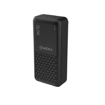 پاوربانک 30000mAh برند نکسا مدل P13B با خروجی 22.5 واتی گارانتی فعال