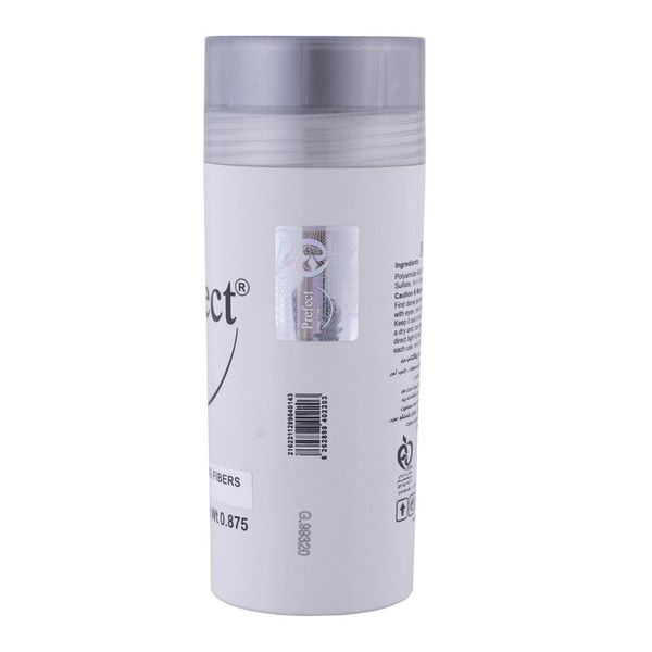 پودر پرپشت کننده مو پرفکت هیر فیلر کد 02 وزن 50 گرم رنگ مشکی