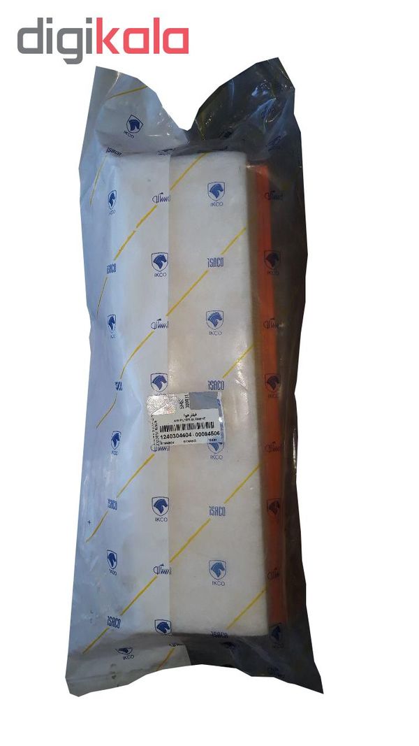 فیلتر هوا ایساکو کد 1240304404 مناسب برای سمند EF7