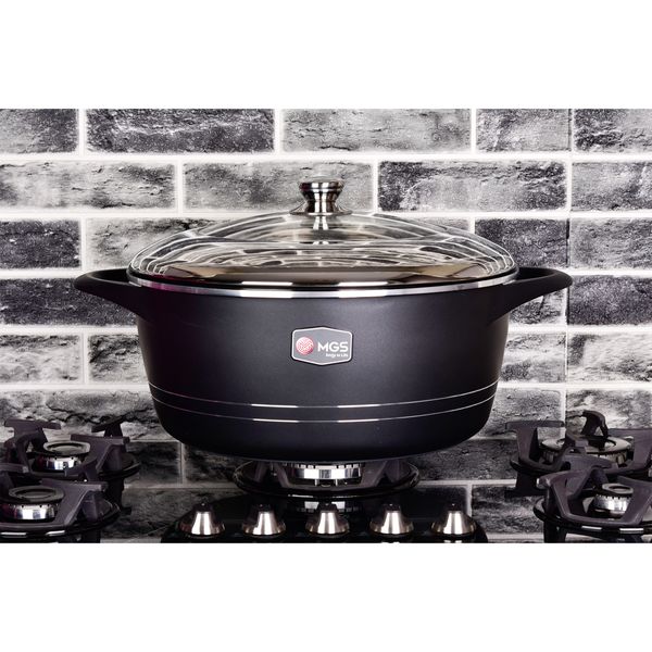 قابلمه ام جی اس مدل دو دسته کد 800217 سایز 40