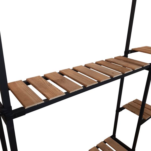 شلف طبقه فلز و چوب مدل مِهراد