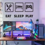 استیکر والتت مدل EAT SLEEP PLAY