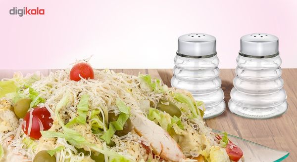 نمک پاش نیلوفر مدل سرو  بسته 6 عددی