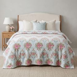 پتو 2 نفره انگلیش هوم مدل Rose Cluster سایز 240x220 سانتیمتر