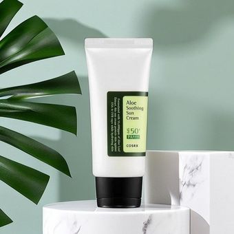 کرم آفتاب تسکین‌دهنده آلوئه ورا 50 میلی‌لیتر برند aloe